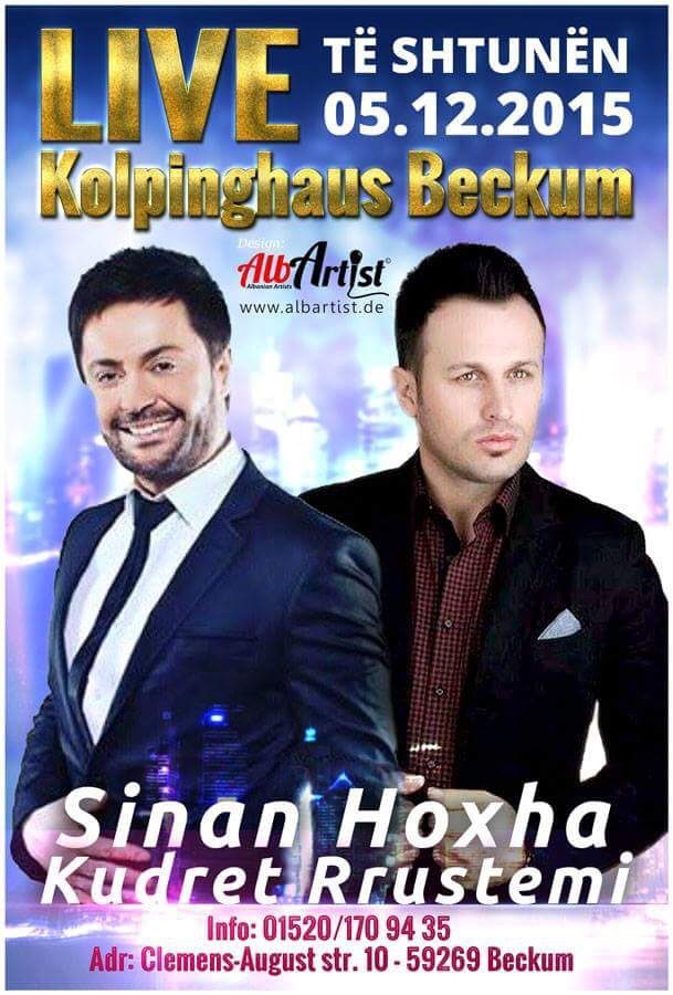 Kolpinghaus Beckum Live Sinan Hoxha