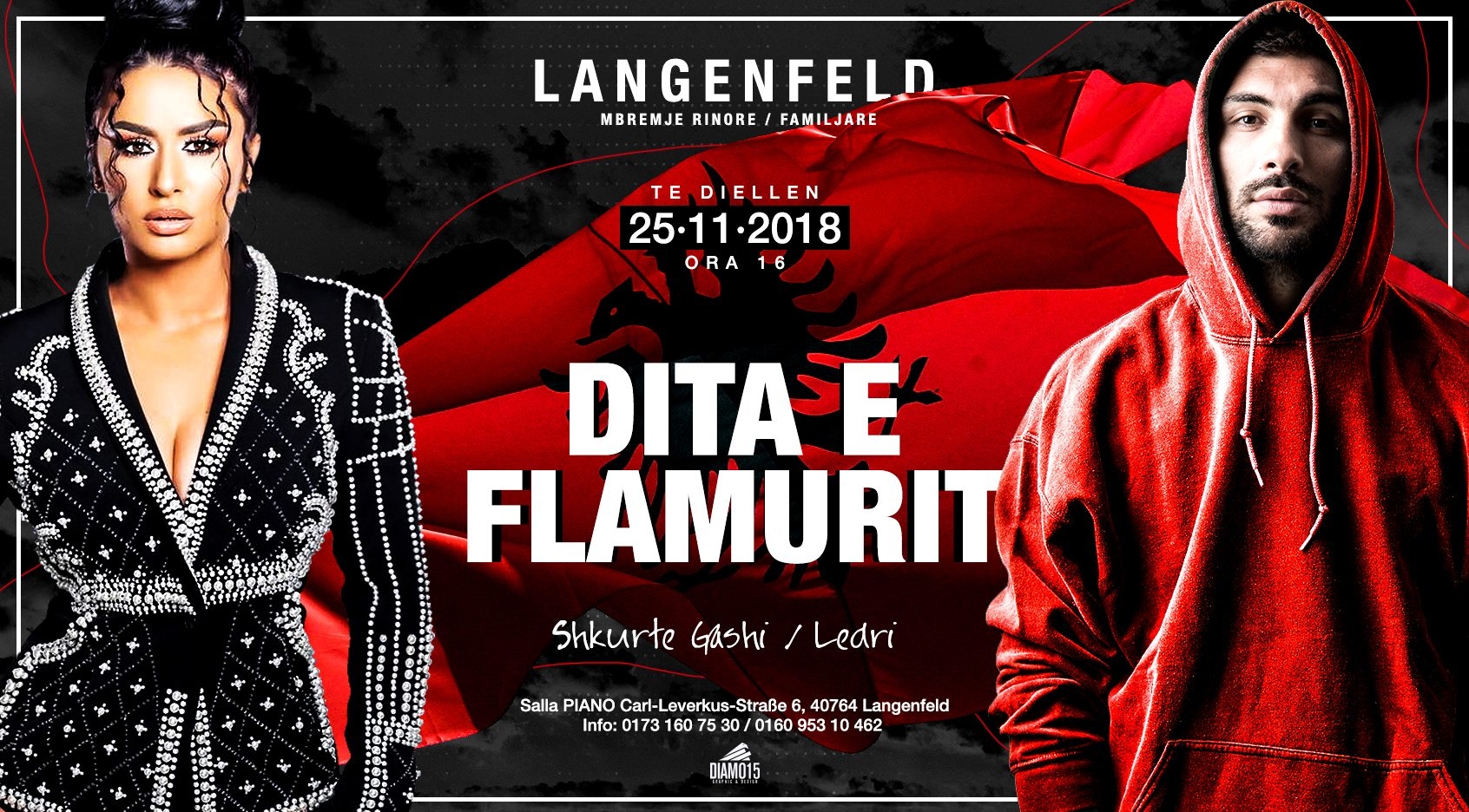 Black Diamond – ‎Dita e Flamurit 2018 ne Langenfeld – Shkurte Gashi – Ledri