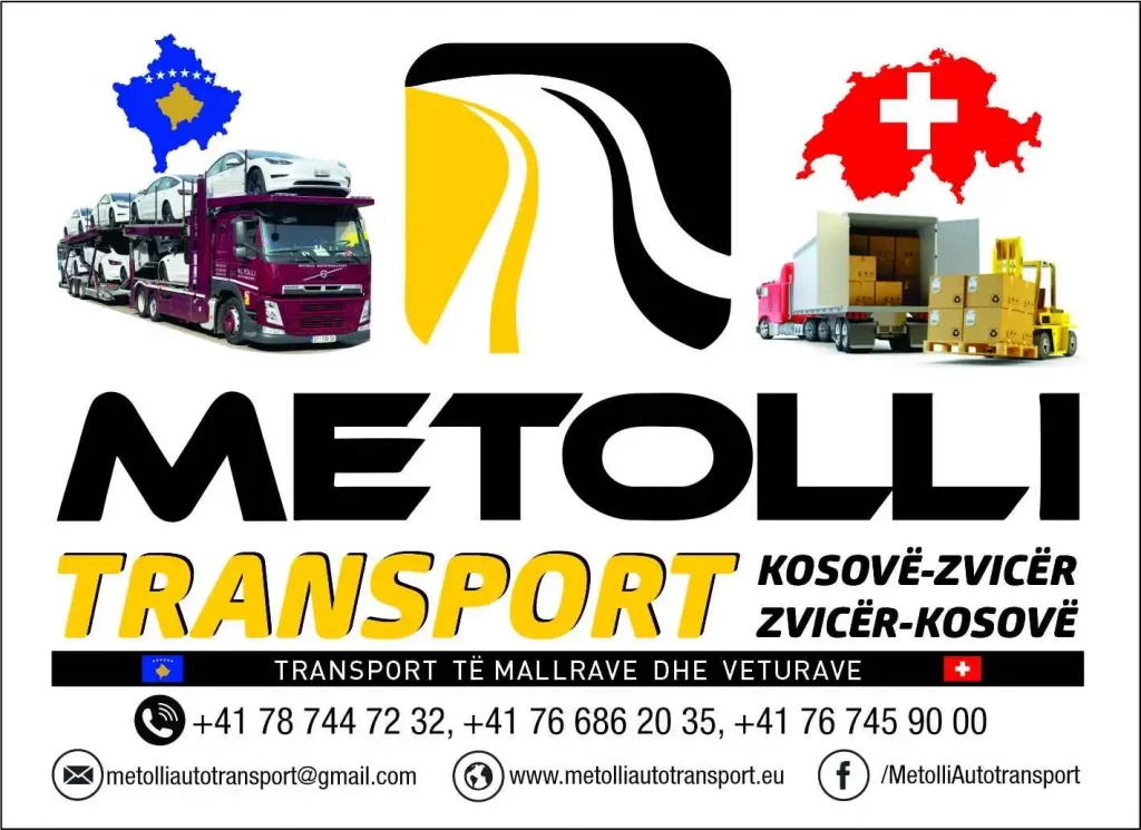 Metrolli Transport: Zvicer-Kosove dhe Kosove-Zvicer
