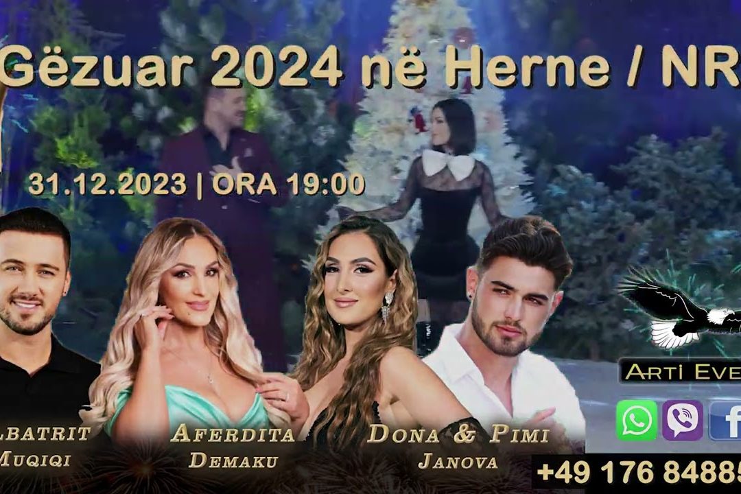Gëzuar Vitin e Ri 2024 në Herne NRW – Gjermani – Große Silvesterparty in Herne